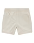 Bermuda sarja infantil com amarração off-white |
