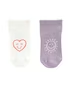 Kit meia infantil 6 pares sol listrada multicor |