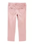 Calça jeans color infantil bolso de coração rosa |