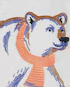 Pijama longo infantil 2 peças em fleece urso multicor |
