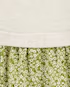 Vestido infantil floral manga longa multicor |