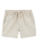 Bermuda sarja infantil com amarração off-white |