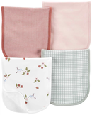 Kit paninho de ombro 4 peças pássaro branco
